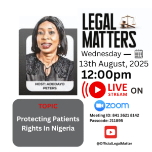 Protecting Patients Rights In Nigeria